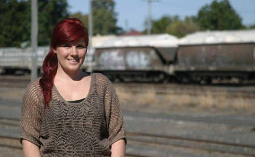 Courtney Judge is considering a career change as a QR National train driver. Courtney Judge is considering a career change as a QR National train driver.